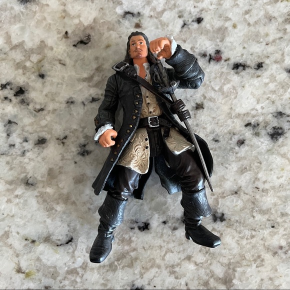 Pirates of the Caribbean Captain Jack Sparrow & Will Turner Action Figures 🏴‍☠️ - Picture 7 of 9